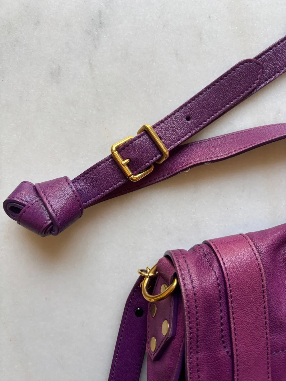 Proenza Schouler PS1 Mini in Veruca Salt Purple
